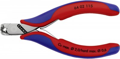 KNIPEX  - Pince coupante frontale avec facette 64 02 115 115 mm 1 pc(s)