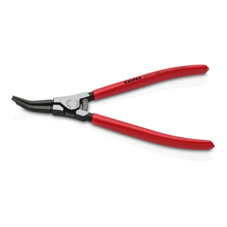 TOPCAR Knipex - Pince de montage Longueur 200 mm coud&eacute;e 30&deg; bruni l. 200 mm