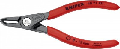 KNIPEX  Pince de pr&eacute;cision pour circlips pour circlips int&eacute;rieurs d'al&eacute;sage (130 mm) 48 21 J01