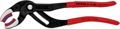 KNIPEX  - Pince pour siphons et connecteurs 81 11 250 Longueur 250 mm