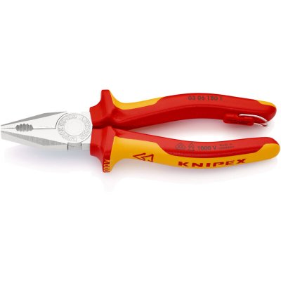 KNIPEX  Pince universelle avec oeillet de fixation 180 mm - 03 06 180 T