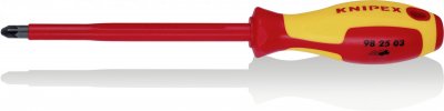 KNIPEX  Tournevis pour vis &agrave; t&ecirc;te cruciforme Pozidriv 270 mm - 98 25 03