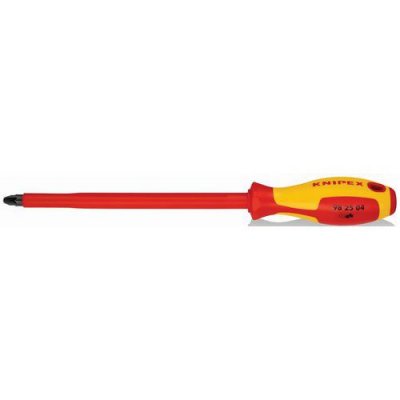 KNIPEX  Tournevis pour vis &agrave; t&ecirc;te cruciforme Pozidriv 320 mm - 98 25 04