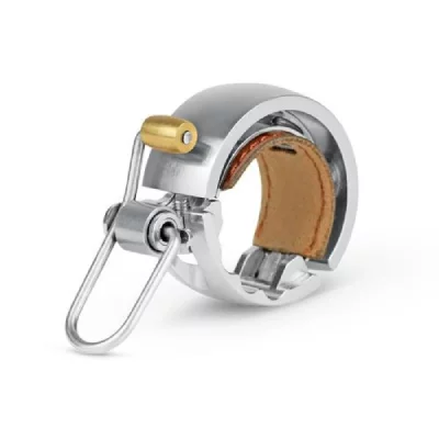 KNOG  12127 Oi Luxe Sonnette De V&eacute;lo Unisexe Argent&eacute; Taille S