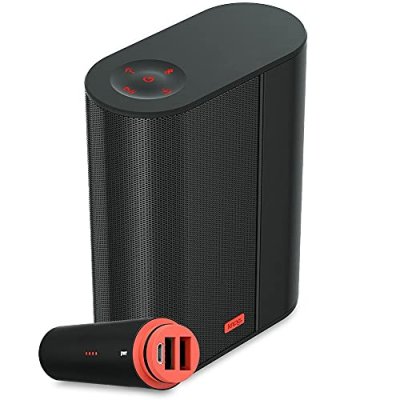 KNOG  PWR Sound (Power Bank Small) Adulte Unisexe, Noir, Taille Unique