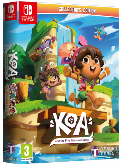 TESURA Koa and the Five Pirates of Mara Collector's Edition Nintendo Switch