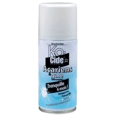 KOCIDE  acariens laque pulv&eacute;risateur auto 150ml kv