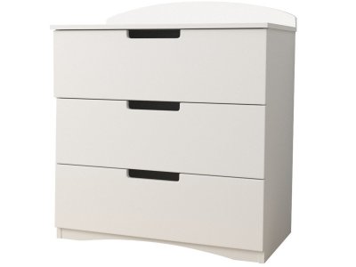 KOCOT KIDS Classique Commode d'enfant, Blanc, 92x41x80,5
