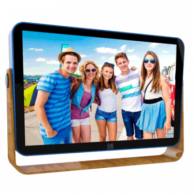 KODAK  cadre photo num&eacute;rique 10 pouces wifi bleu