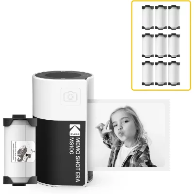 KODAK  memo shot camera MS100W CRG MS109 white pm00-s155a0