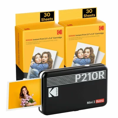 KODAK  Mini Retro 2 P210rb60 Analog Instant Camera Clair