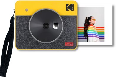 KODAK  Mini Shot Combo 3 Retro gelb 76,2 x 76,2 mm CMOS Jaune - Neuf