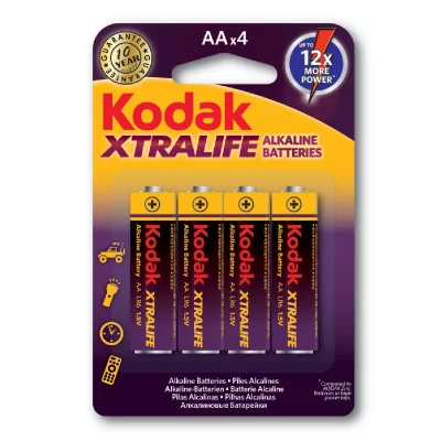 KODAK  - Piles - XTRALIFE Alcaline - AA / LR06 - pack de 4