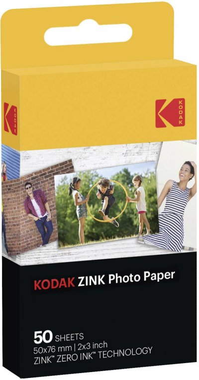 KODAK  Zink - Photo Paper 50 Pi&egrave;ces