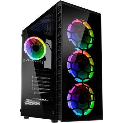 KOLINK  Observatory Lite RGB Boitier Moyen Tour - noir