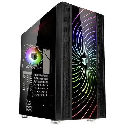 KOLINK  Unity Adapt ARGB Midi Tower Noir, Transparent - Neuf