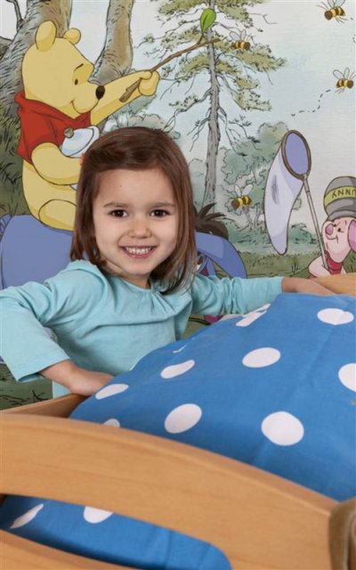 KOMAR  4-413 Papier Peint, Maison de Pooh, 368cm x 127cm