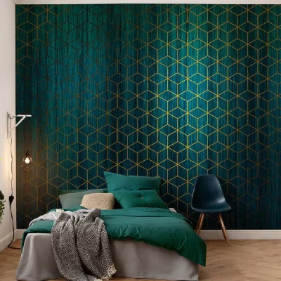 KOMAR  Poster XXL Impression Num&eacute;rique, 400cm x 280cm, Mystique Vert