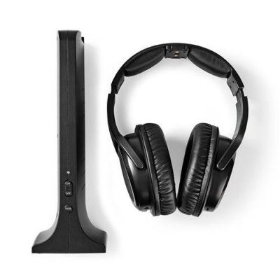 KOMELEC MICRO KOMELEC FRANCE Casque Audio Sans Fil Rf Avec Socle De Recharge Noir 
