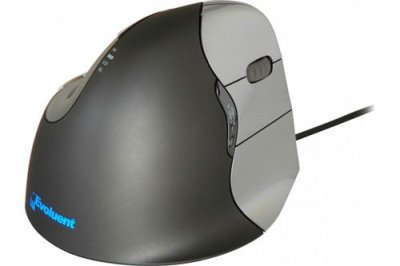 CONECTICPLUS KOMELEC Souris d'ordinateur verticale usb 6 boutons noire mouse 4 - droitier