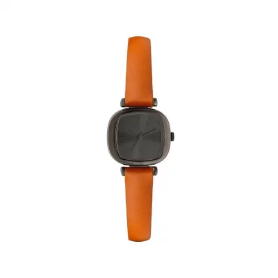 KOMONO  Moneypenny Cognac Montre analogique &agrave; Quartz Japonais pour Femme avec Bracelet en Cuir