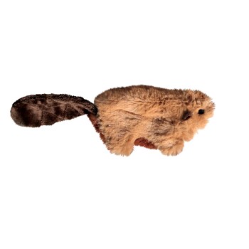 KONG  Castor avec Herbe &agrave; Chats Par 2 unit&eacute;s