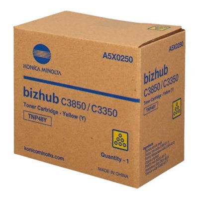 KONICA MINOLTA  A95W250 Cartouche de toner Compatible Jaune 1 pi&egrave;ce(s)