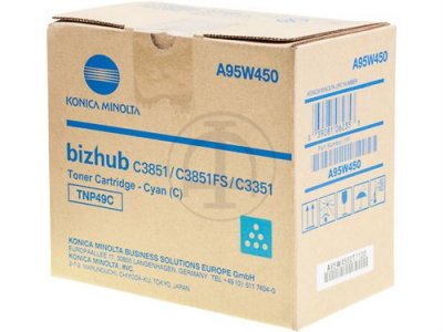 KONICA MINOLTA  A95W450 Cartouche de toner Compatible Cyan 1 pi&egrave;ce(s)