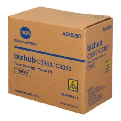 KONICA MINOLTA  TNP49Y Toner Jaune A95W250 (TNP49Y)