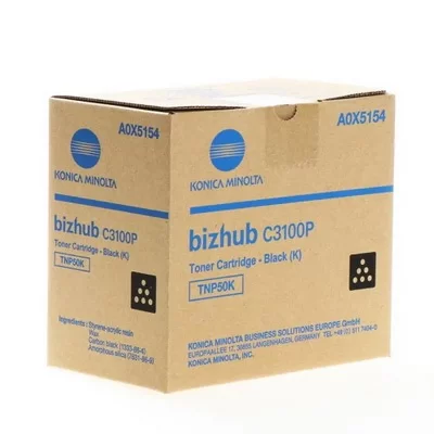 KONICA MINOLTA  TNP50K Toner Noir A0X5154 (TNP50K)