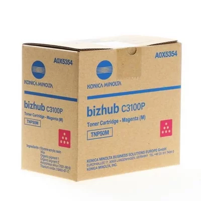 KONICA MINOLTA  TNP50M Toner Magenta A0X5354 (TNP50M)