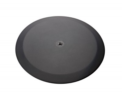 K&M Konig & Meyer 26700 plaque de base pour tube M20 (noir)