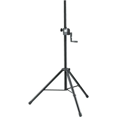 K&M Konig & Meyer Pied d'enceinte &agrave; manivelle levage assist&eacute;- 21302