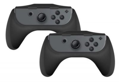 INNELEC Konix Mythics Joy-con Grips 2 Units Noir