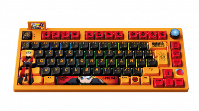 KONIX  Pro Gaming Clavier M&eacute;canique Premium Naruto Shippuden - Edition Limit&eacute;e