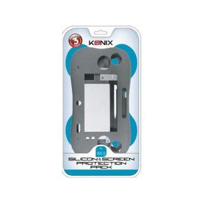 KONIX  Screen Protector Pad Kit De Protection Console Compatible Wii U