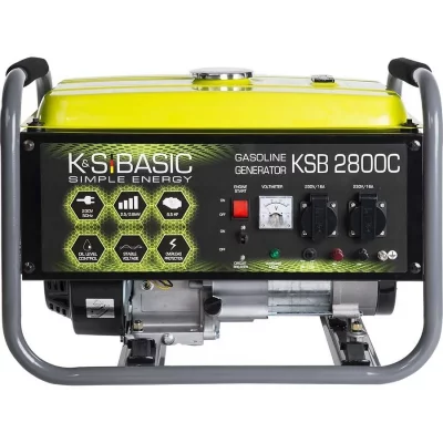  Konner & Sohnen 2800W Groupe &eacute;lectrog&egrave;ne essence KSB 2800C