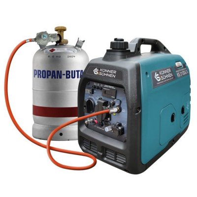 KS KA NNER SA HNEN K&ouml;nner&s&ouml;hnen - G&eacute;n&eacute;rateur &agrave; essence-gaz de type inverter ks 3100iG s