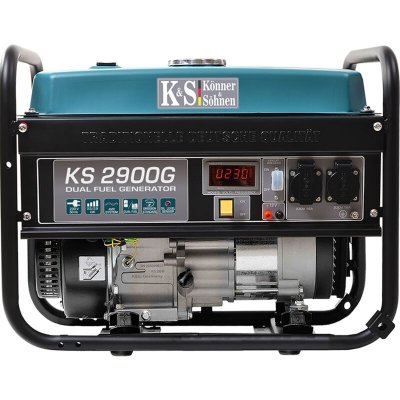 KA NNER & SA HNEN K&ouml;nner&s&ouml;hnen - G&eacute;n&eacute;rateur &agrave; essence/gaz ' ' ks 2900G
