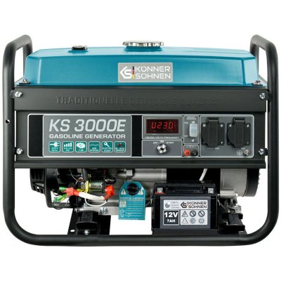 KONNER & SOHNEN K&ouml;nner & S&ouml;hnen Groupe &eacute;lectrog&egrave;ne 3000W Essence 230V KS3000E