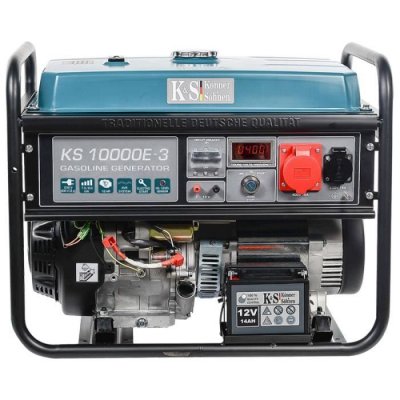 KS KA NNER SA HNEN K&ouml;nner & S&ouml;hnen Groupe &eacute;lectrog&egrave;ne 8000W Essence 230V/400V KS10000E-3