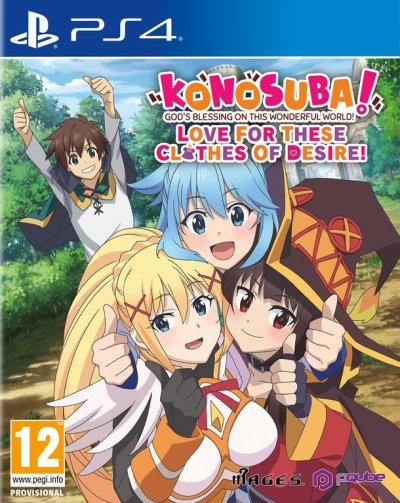 Konosuba God's Blessing On This Wonderful World! Love For These Clothes Of Desir PS4
