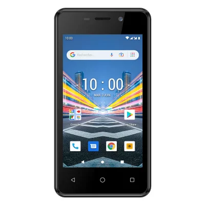 KONROW  city 4 (double sim - &eacute;cran 4'', 8go, 1go ram) noir