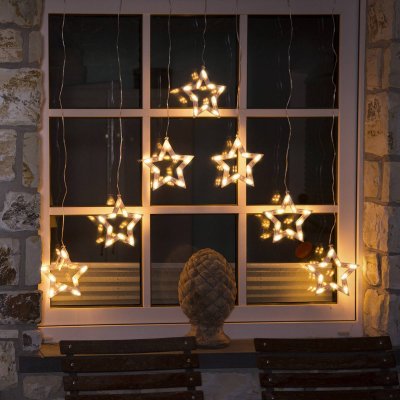 KONSTSMIDE CHRISTMAS Konstsmide 4043-103 D&eacute;coration de No&euml;l Rideau Lumineux Acrylique Blanc