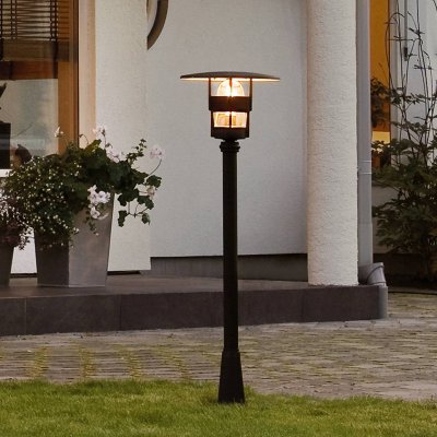 KONSTSMIDE  524-750 Freja Lampadaire Noir mat E27 60&nbsp;W