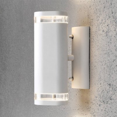 KONSTSMIDE  Applique d'ext&eacute;rieur Modena &agrave; 2 lampes blanche