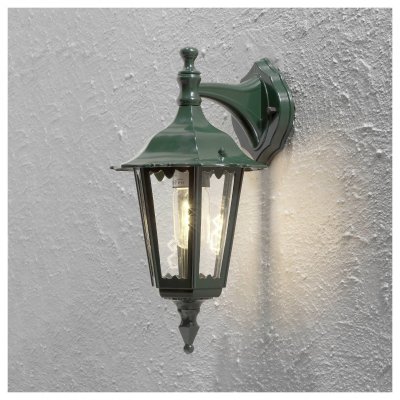 KONSTSMIDE  Applique Firenze, suspendue, 36&nbsp;cm, verte