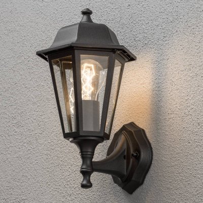 KONSTSMIDE  budget grande lanterne d'ext&eacute;rieur up light noir mat, ip23