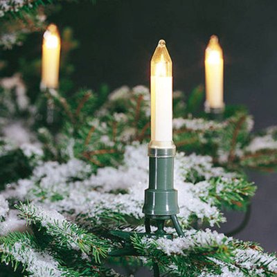 KONSTSMIDE CHRISTMAS  Guirlande arbre pr l'ext&eacute;rieur ac 16 bougies 12 m
