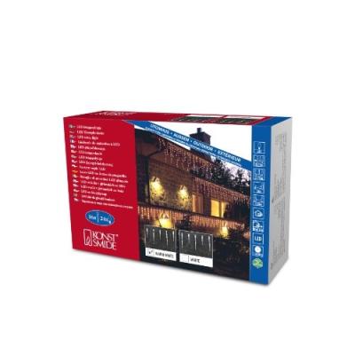 GENERIQUE Konstsmide Christmas Rideau LED Gla&ccedil;ons avec 16&nbsp;gla&ccedil;ons, blanc chaud